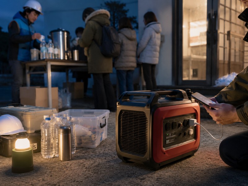 カセットガス・非常用発電機