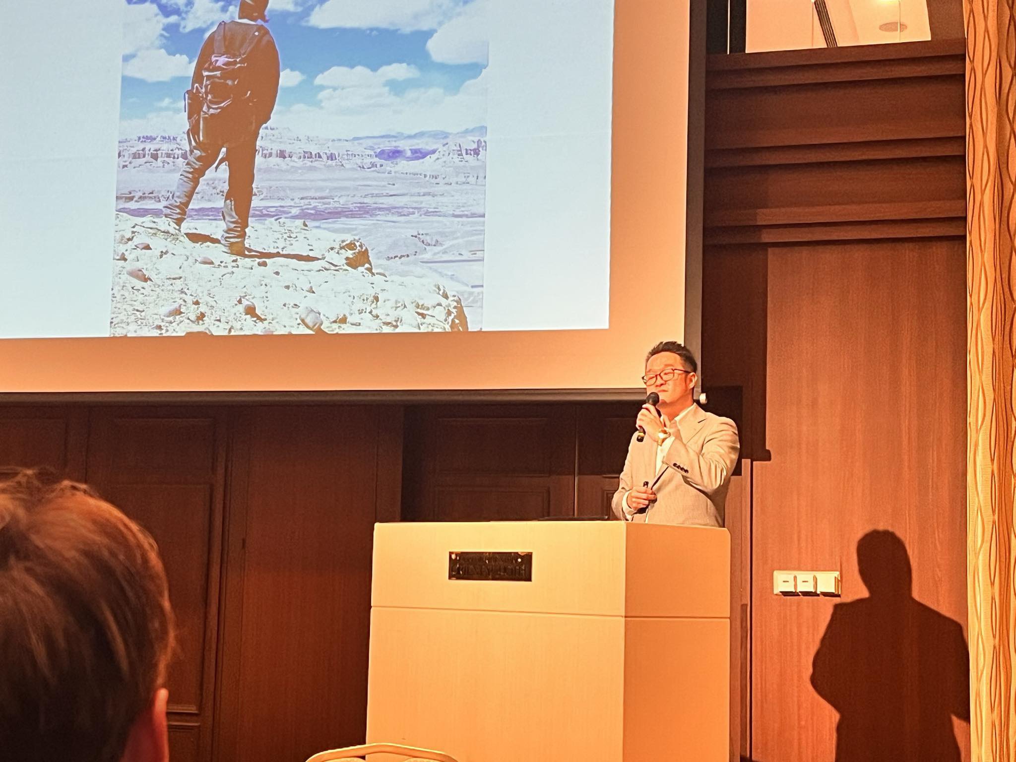 兵庫同友会第5第6合同例会 報告の様子2