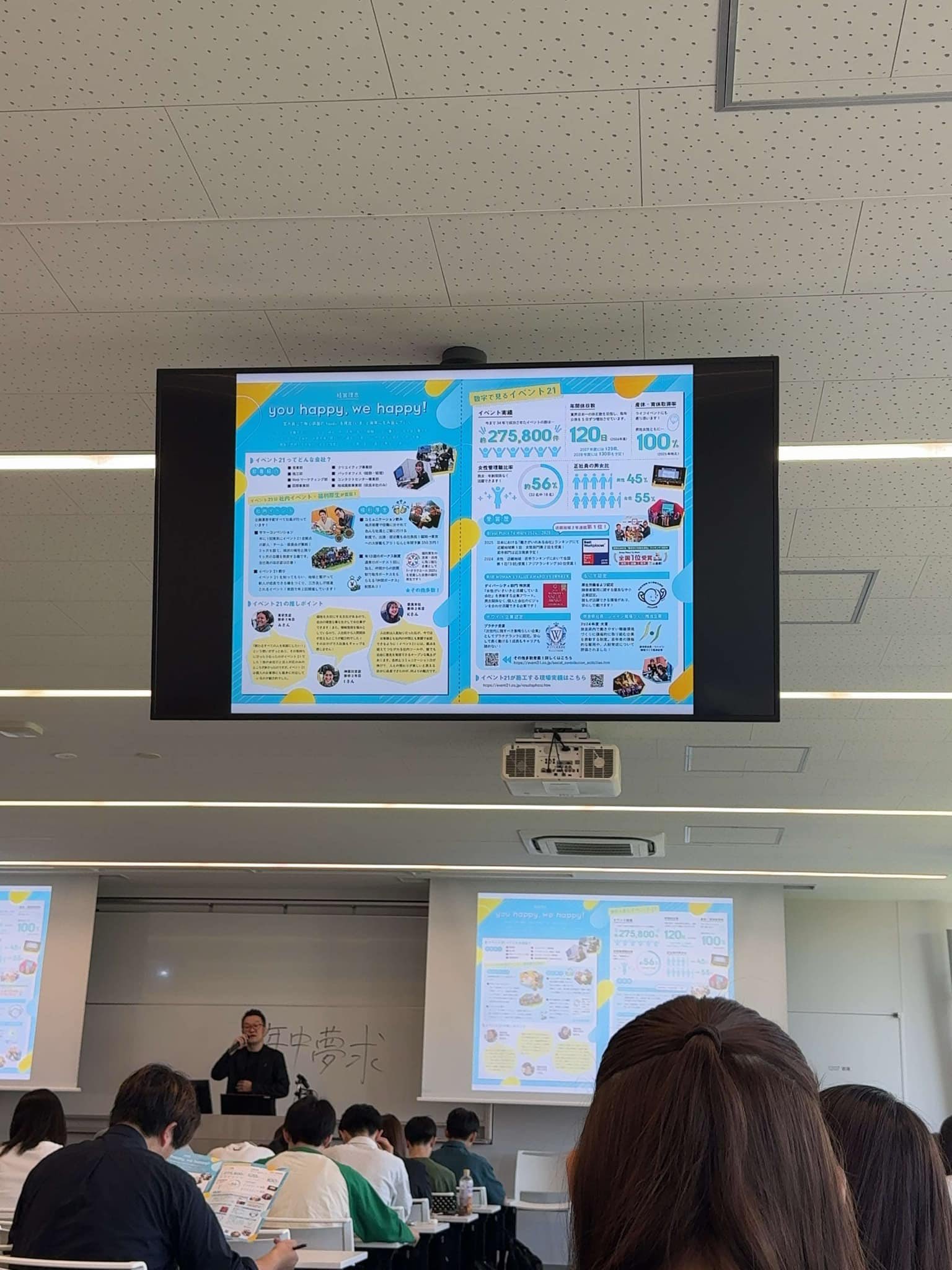 文教大学 講演の様子2