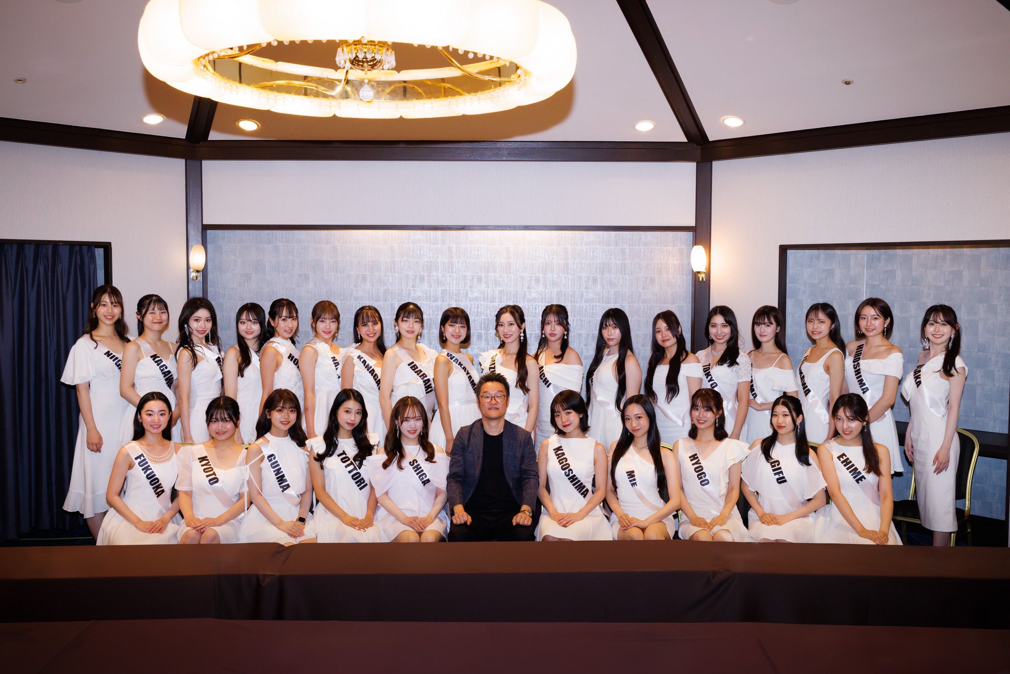 ミスユニバーシティ日本大会2025のお披露目会 講演の様子1