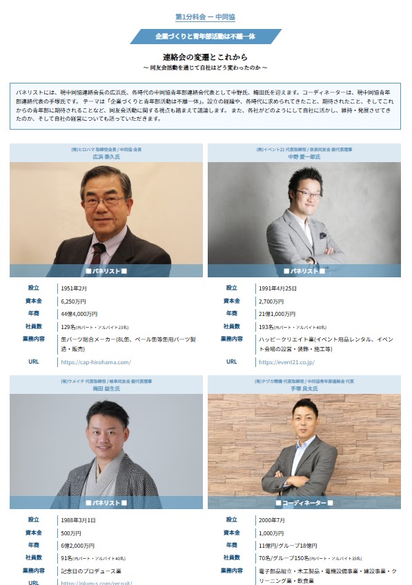 第53回青年経営者全国交流会 実際の様子④