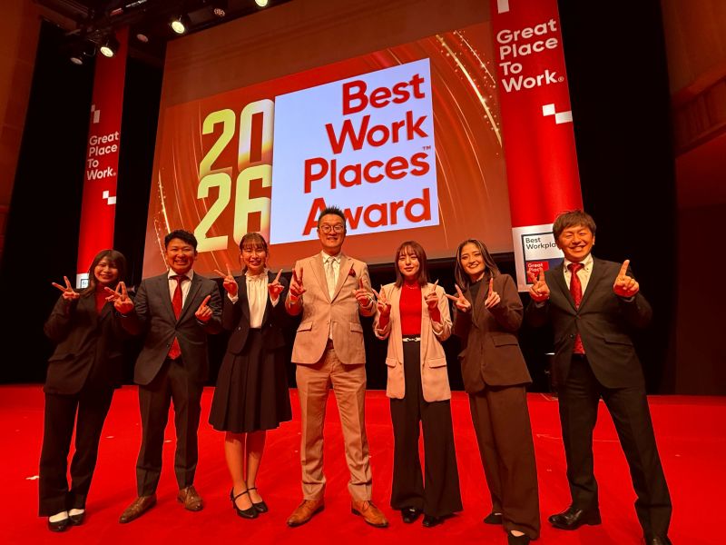 GPTW2026 小規模部門1位