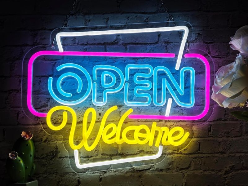 LEDネオンサイン Welcome