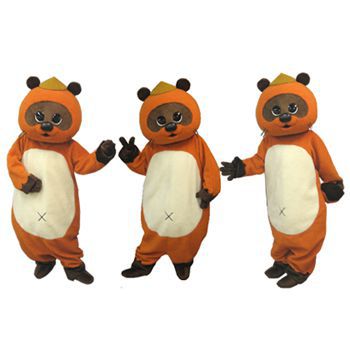 たぬき着ぐるみ レンタル業者なら東京 大阪 全国イベント21へ!