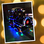 LED装飾機関車