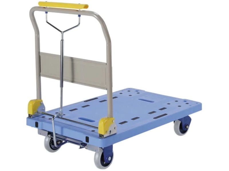 ハンドブレーキ付き台車