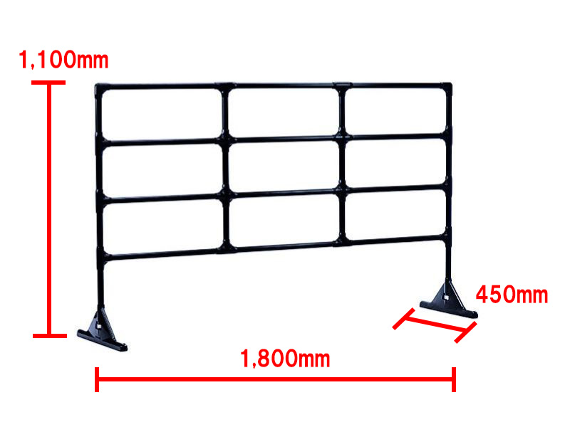 パイプフェンス レンタルなら東京 大阪 全国配送のイベント21!