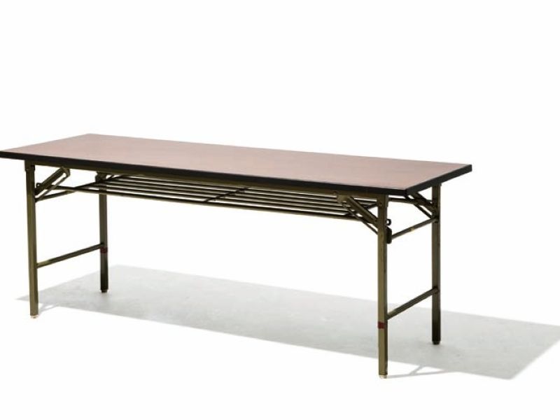 会議用デコラテーブル(フチなし) W1,200×D450