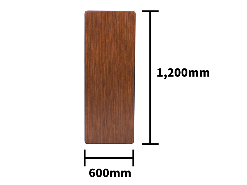 会議用デコラテーブル(フチなし) サイズ表