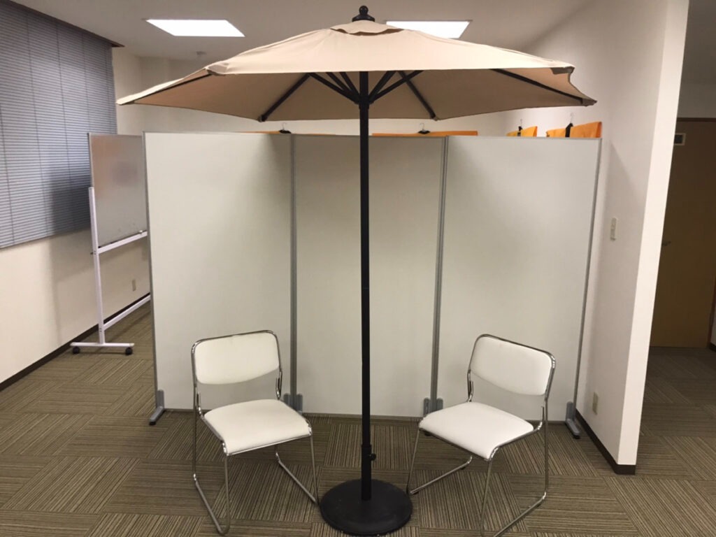 ガーデンパラソル ベージュ