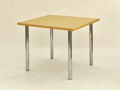 木目調ディスプレイテーブル(H750mm) レンタル