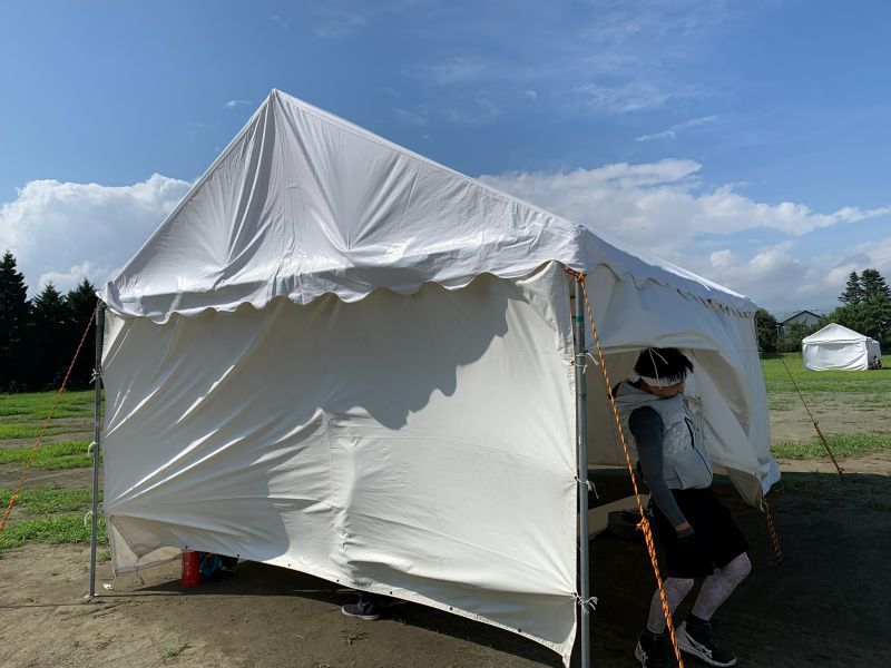 テントの実績例