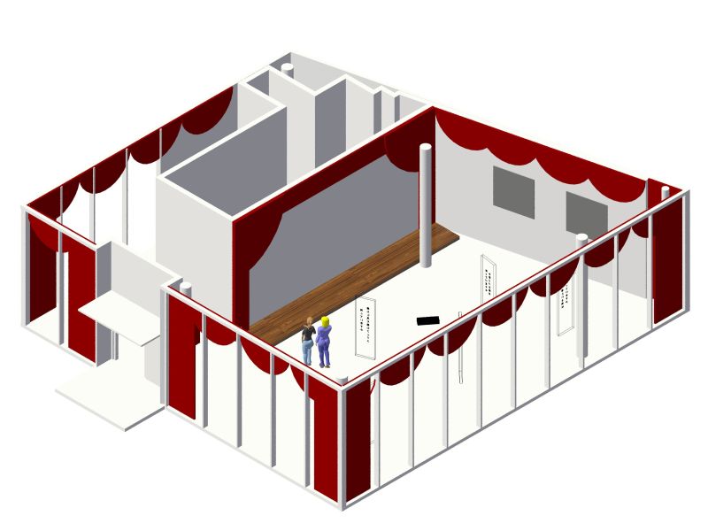 3Dプラン　3D図面